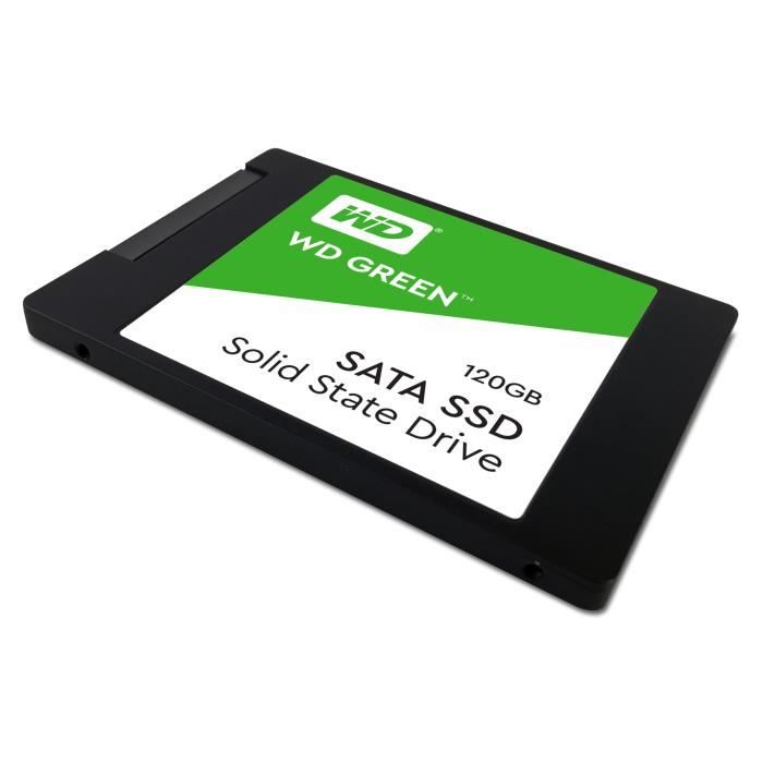 Disque Dur Interne WD Green™ - Disque SSD 120 Go - 2.5&quot; WD GREEN