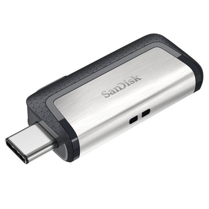 Clé USB 3.1 Type-C à Double Connectique Ultra Sandisk 128 Go