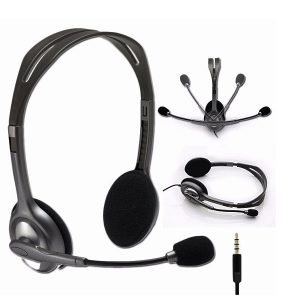 Casque-micro Logitech H111 Stereo Headset  Jack 3,5mm