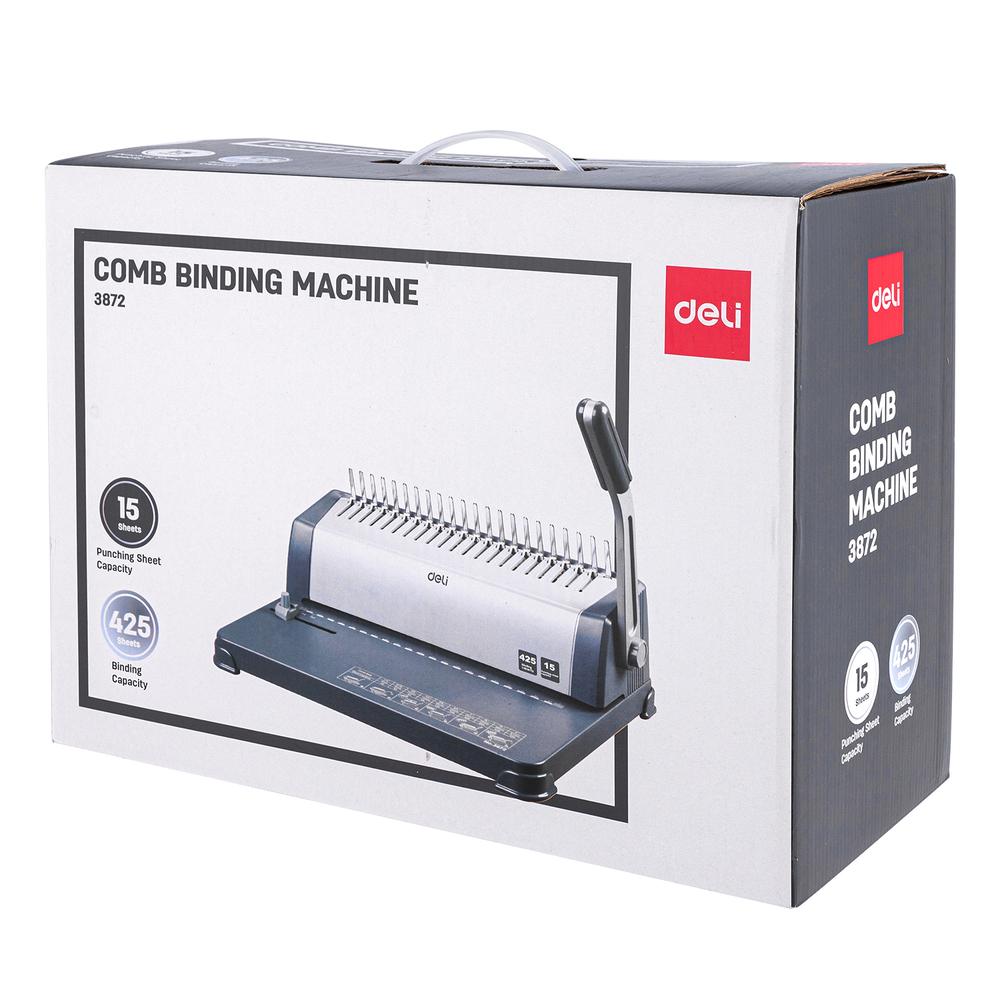Machine Reliure Deli E3872 15 Feuilles
