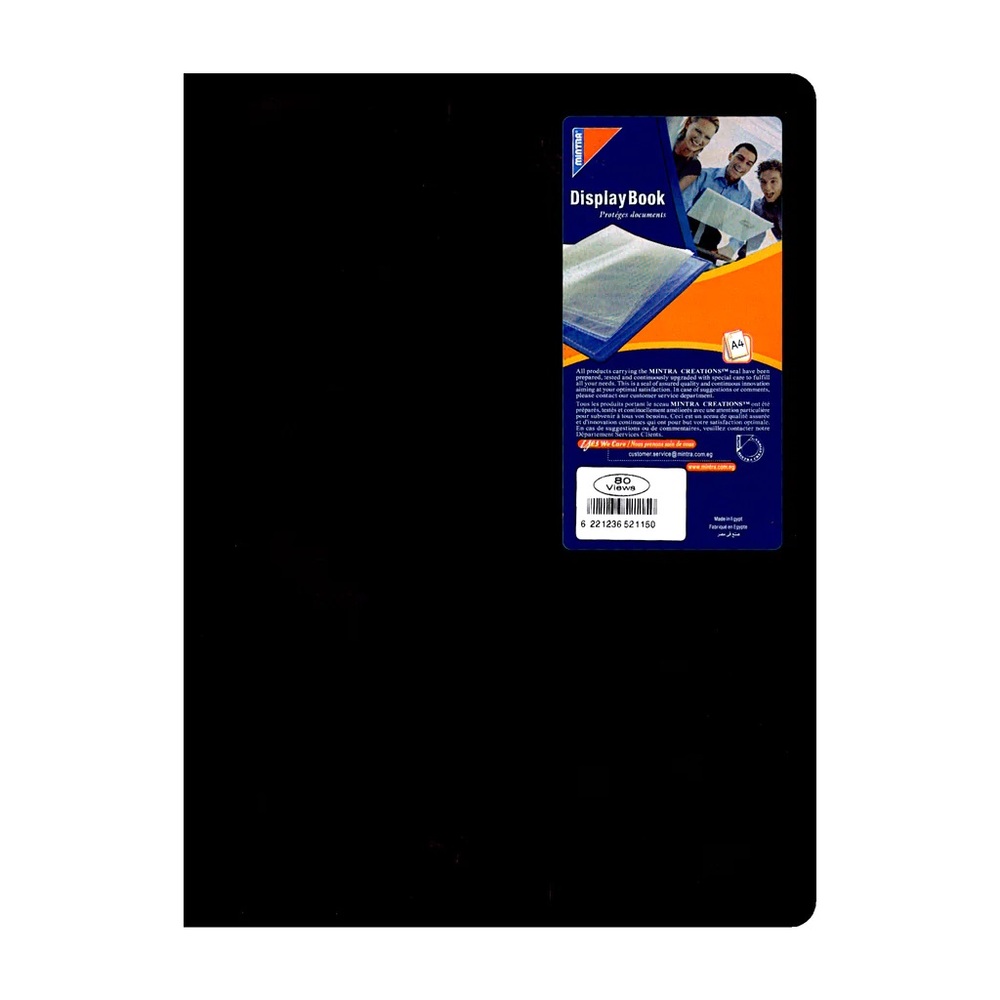 Porte Vues 60 Vues Mintra 30 Pochettes Couleurs Assorties