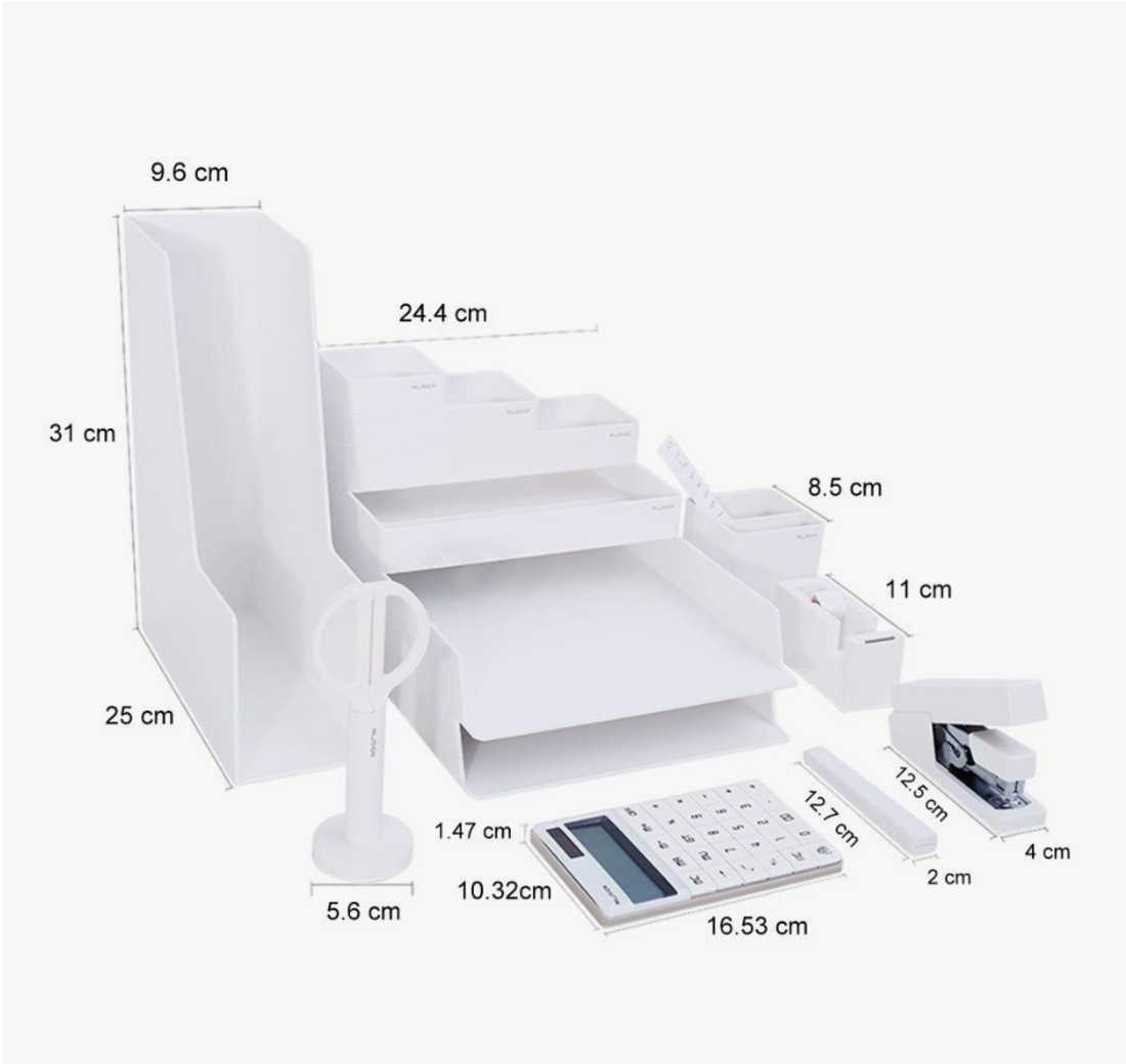 Set De Bureau Deli Ns0003 13 Pcs
