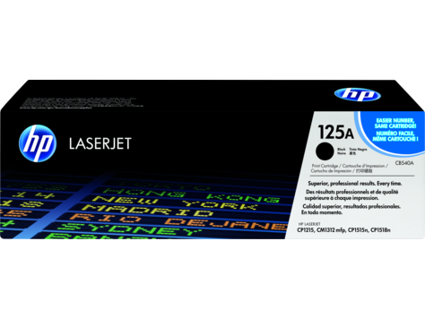 Toner Hp CB540A Laserjet Noir 125A