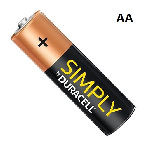 Pile Duracell Simply AA 1.5V