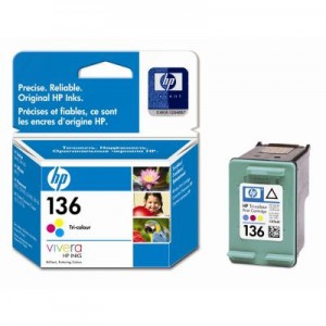 Cartouche HP 136 Tricolor
