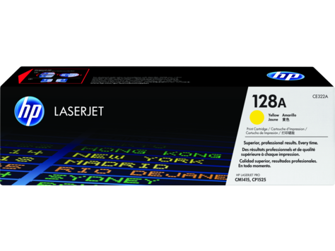 Toner HP 128A CE322A Laserjet Yellow Original