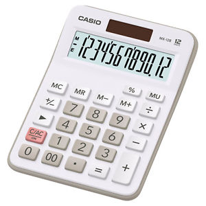Calculatrice Casio MX-12-WE