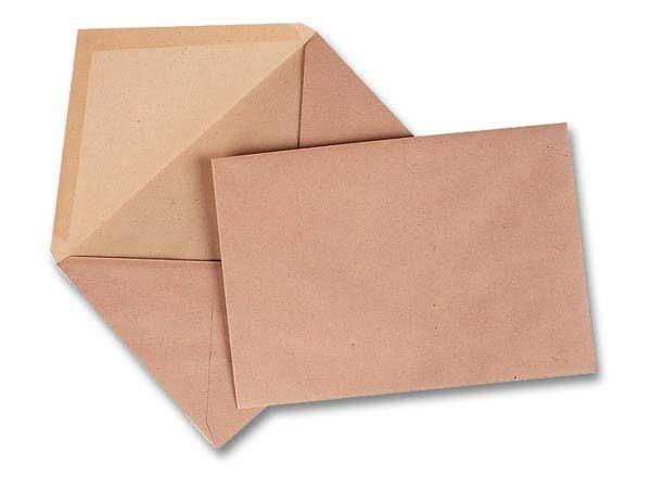 Paquet 100 Enveloppes Kraft Q81