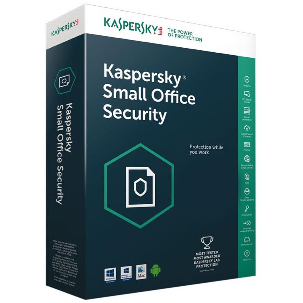 Kaspersky Small Office Security 8.0 - 1 server + 10 Pc