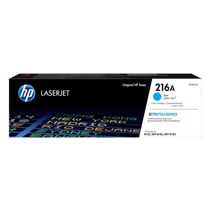 Toner HP 216A Cyan Original LaserJet (W2411A) 850 Pages