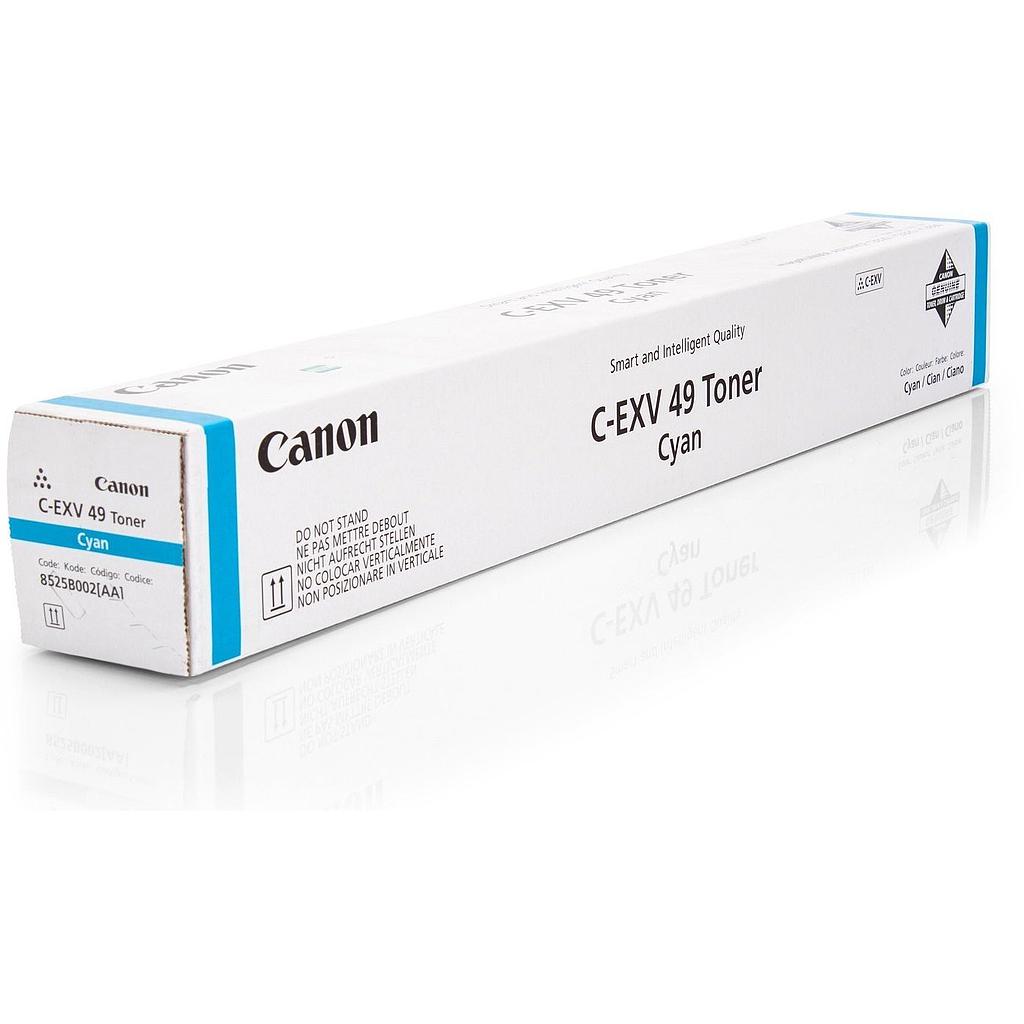 Toner Canon C-EXV 49 Cyan 8525B002AA 19000 Pages