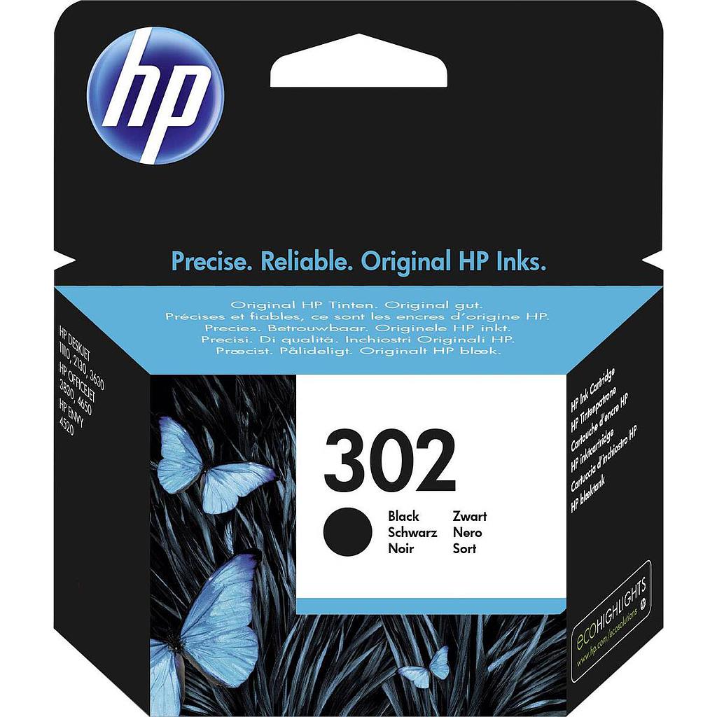 Cartouche Hp 302 Noire (F6U66AE)