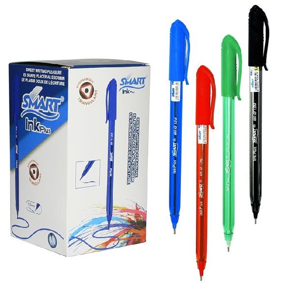 Paquet 50 Stylo Smart InkPlus Noir