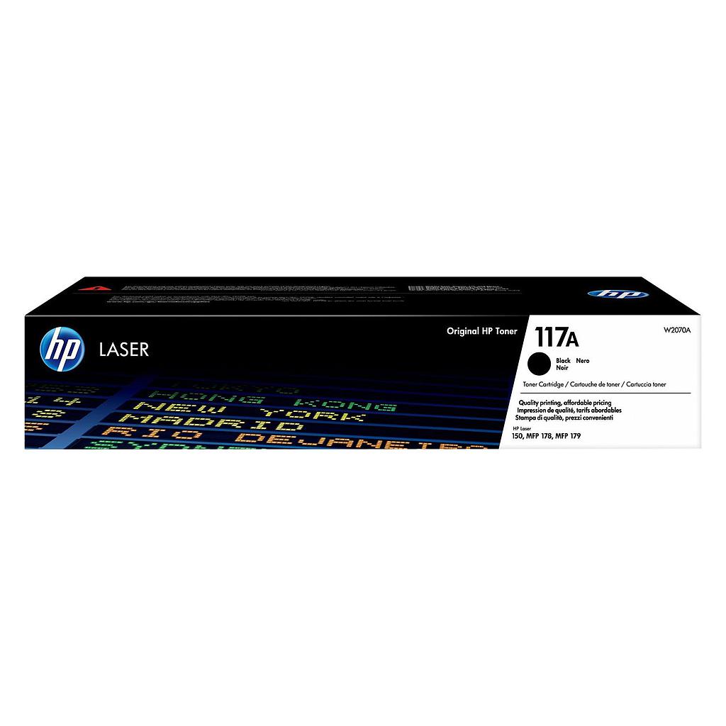 Toner HP 117A Black Original LaserJet (W2070A) 1000 Pages