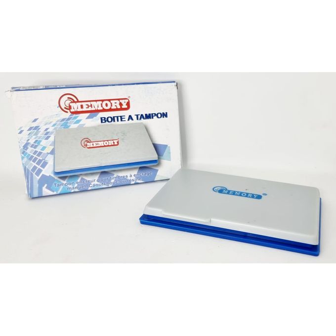 Encreur A Tampon Bleu Memory