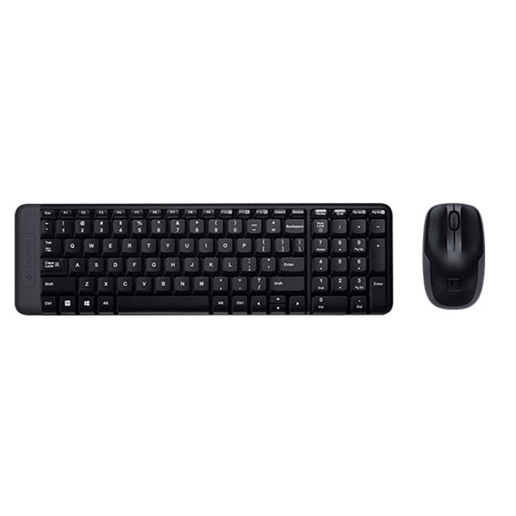 Combo Clavier+Souris Wireless Logitech MK220