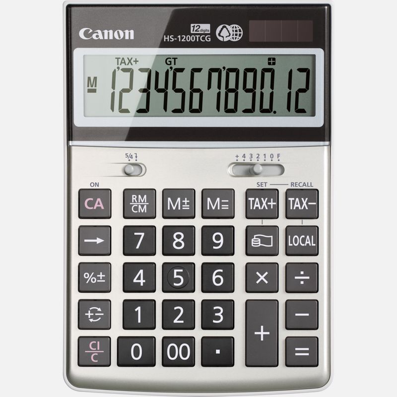 Calculatrice Canon TS-1200T Desktop 12 Digits
