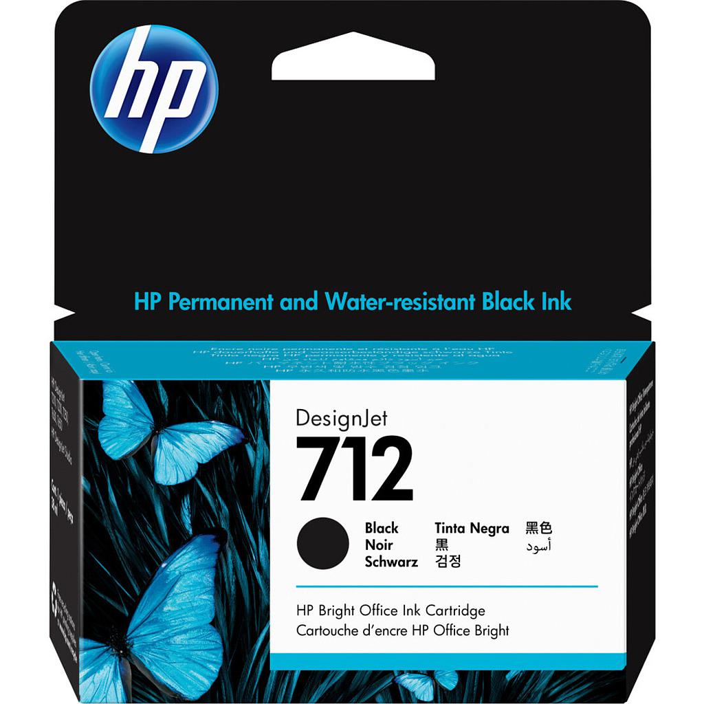 Cartouche Hp 712 Noire 38 ml Standard Capacity (3ED70A)
