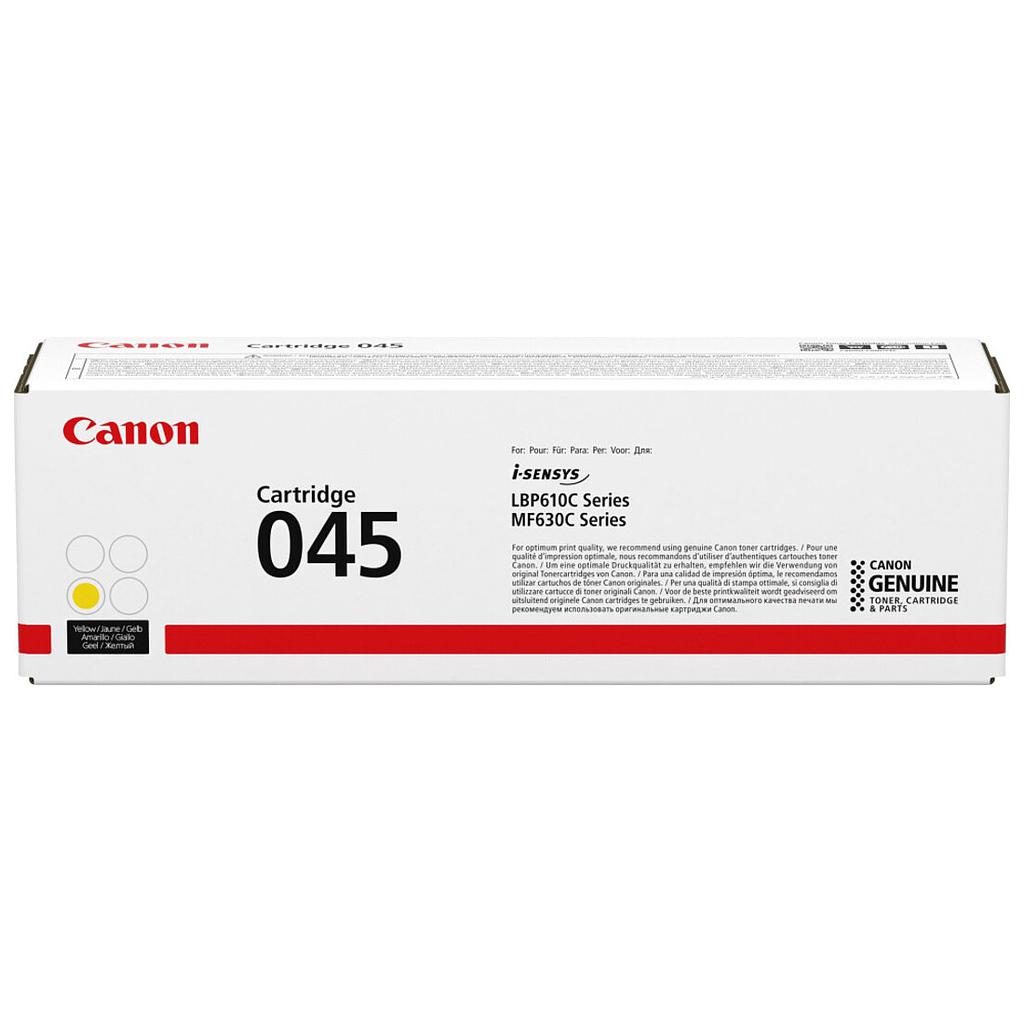 Toner Canon 045 Laser Yellow 1300 Pages (1239C002AA)