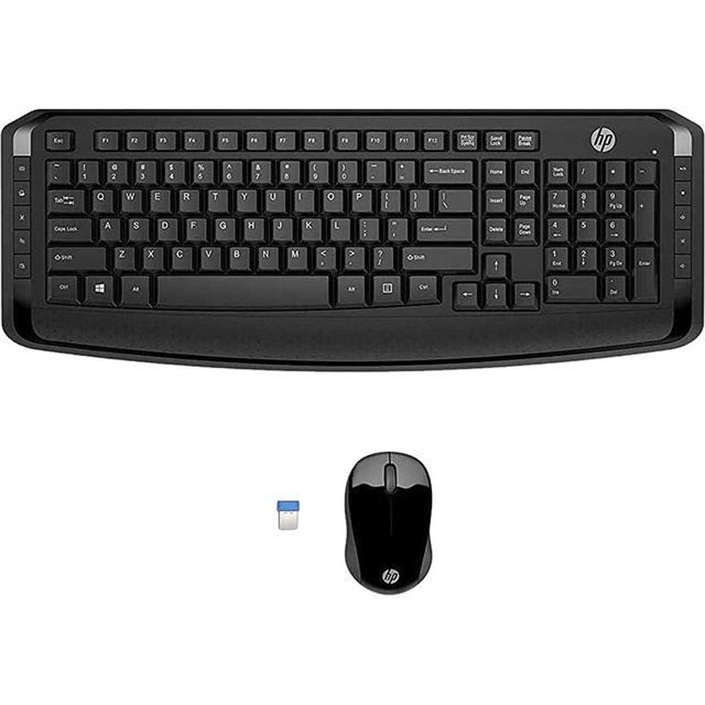 Clavier Et Souris Sans Fil HP 300 (Azerty) 3ML04AA
