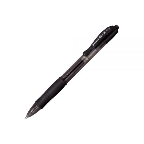 Paquet 12 Stylos Pilot G-2 Gel 0.7mm Noir