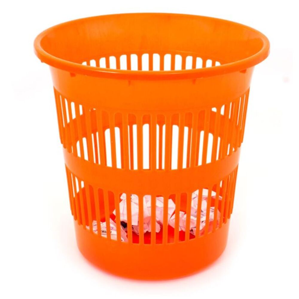 Poubelle Plastique 28.5 Cm Express XO-4319 Orange