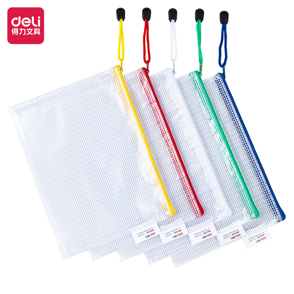 Sac Zip Bag Plastique Deli 63480 A5