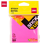 Paquet 12 Post-it Deli 76x76 Stick-up Neon 100 Sheetes 4 Couleurs