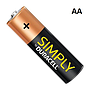 Pile Duracell Simply AA 1.5V