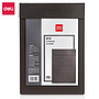 Porte Bloc Note Deli 64506 A4 Simili Aimant Gris