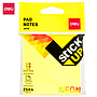 Post-it Deli 76x76 Néon EA02602 Assorties