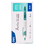 Paquet 12 Stylos A Bille Deli Arris Q18-BL 0.7mm Bleu 